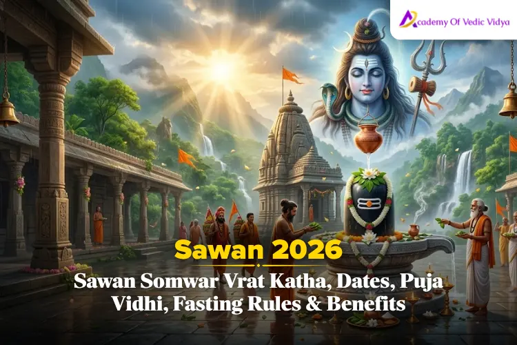 Sawan Somwar 2026 Vrat Katha, Puja Vidhi, fasting rules and Lord Shiva worship