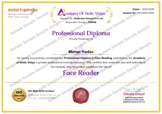 face-reading-diploma-certificate