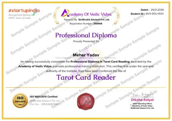 tarot-card-reading-diploma-certificate