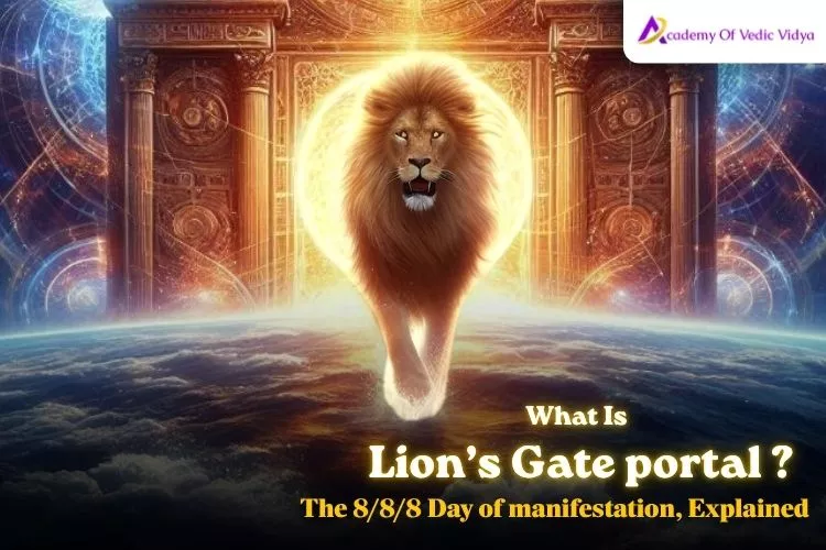 Visual representation of the Lion's Gate Portal, detailing its meaning and the importance of the 8/8/8 manifestation date.