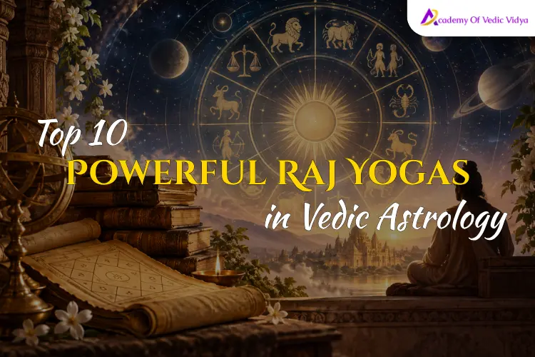 A visual representation of the top 10 Raja Yoga methods in Veelas, including illustrations and essential details for each practice.