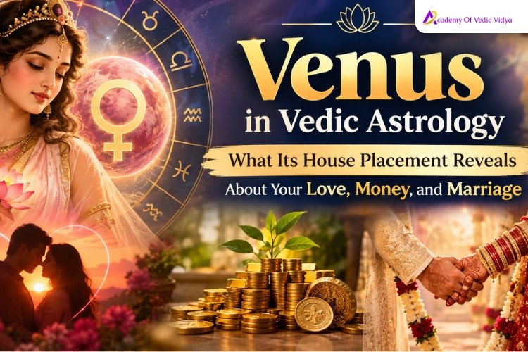 Venus in Houses Vedic Astrology Love Marriage & Money Guide